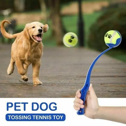 Professional Pet Throwing Stick and Tennis Ball Launcher for Outdoor Dog Training and Activities