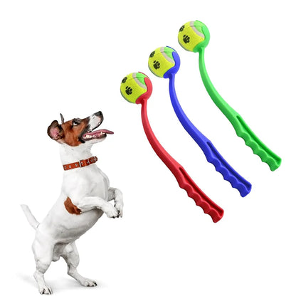 Professional Pet Throwing Stick and Tennis Ball Launcher for Outdoor Dog Training and Activities